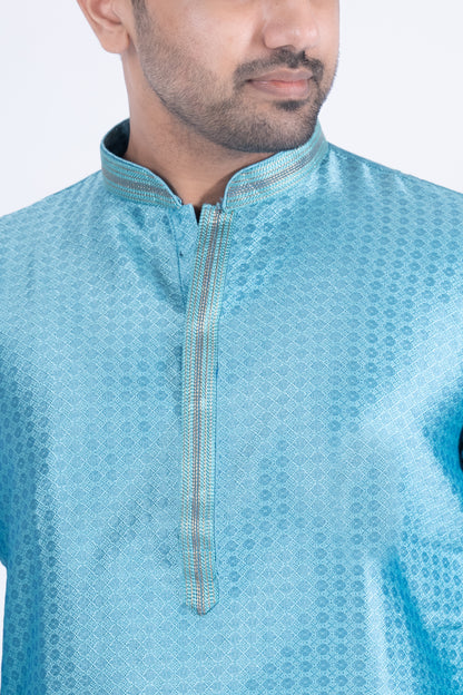 Fancy Kurta - Sky Blue