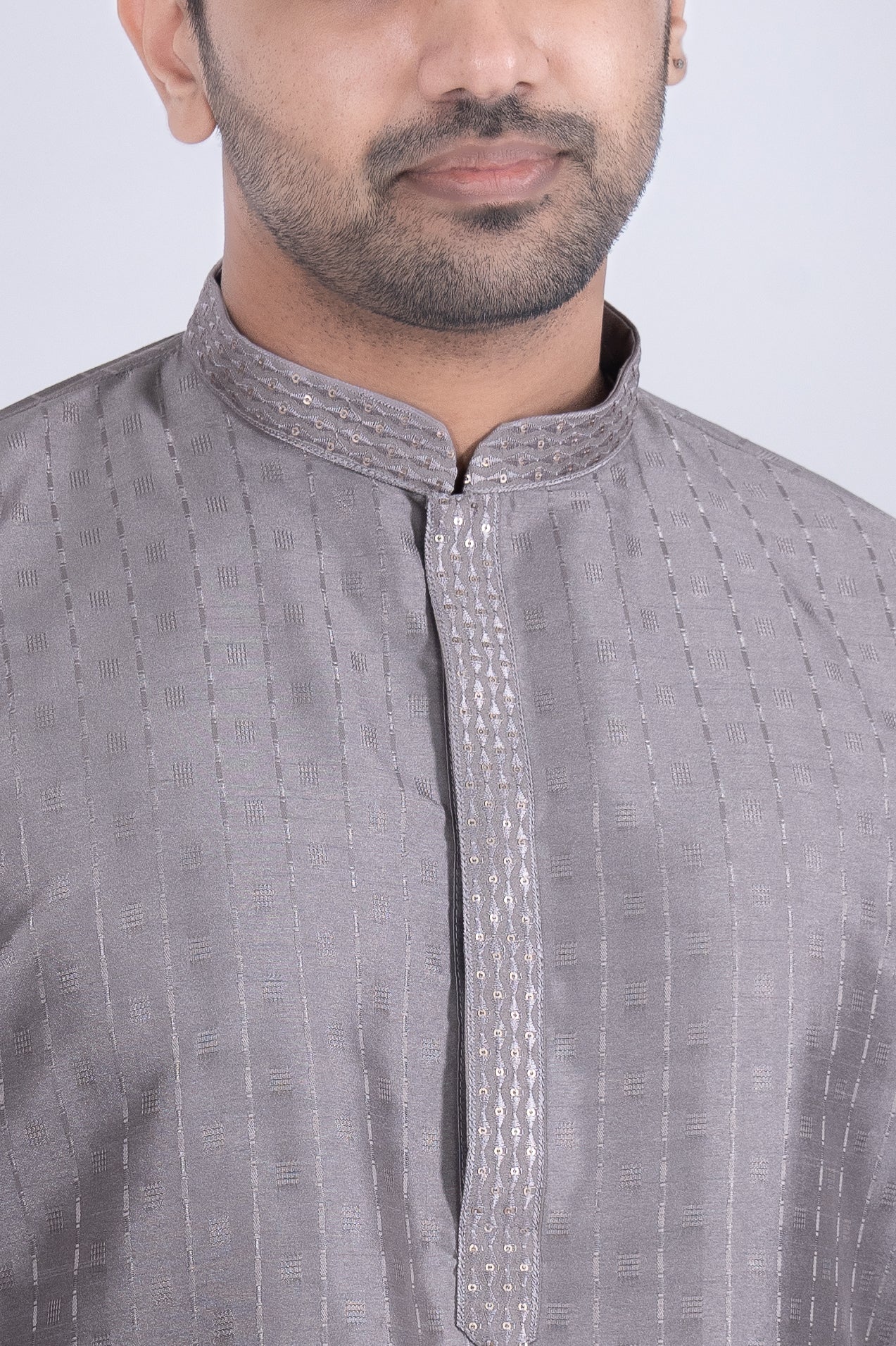 Fancy Kurta - Grey