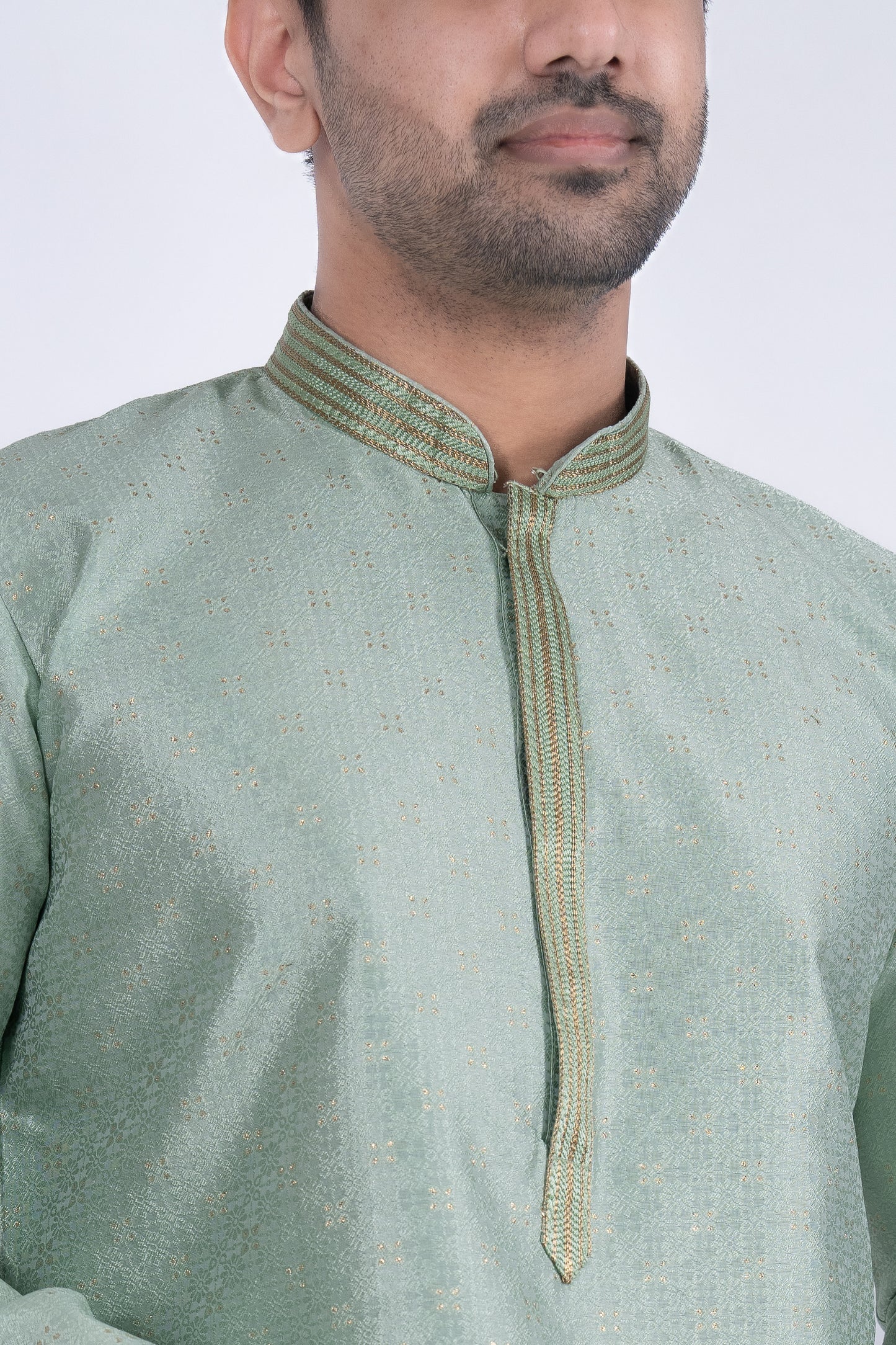 Fancy Kurta - Mint Green