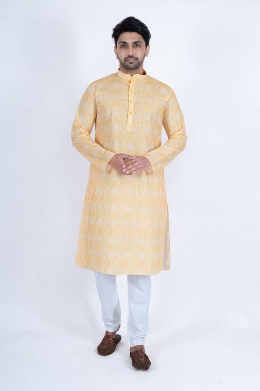 Printed Cotton Kurta