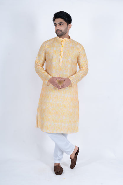 Printed Cotton Kurta