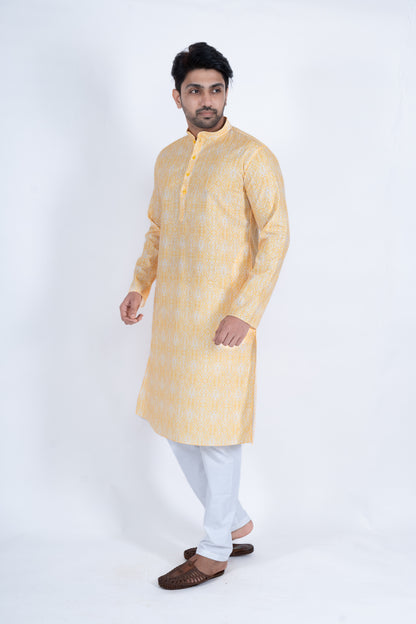 Printed Cotton Kurta