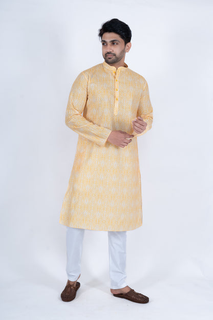 Printed Cotton Kurta