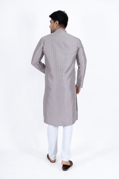 Fancy Kurta - Grey