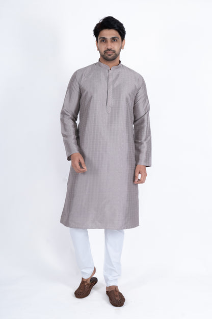 Fancy Kurta - Grey