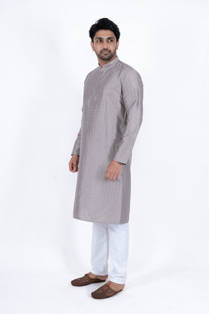 Fancy Kurta - Grey