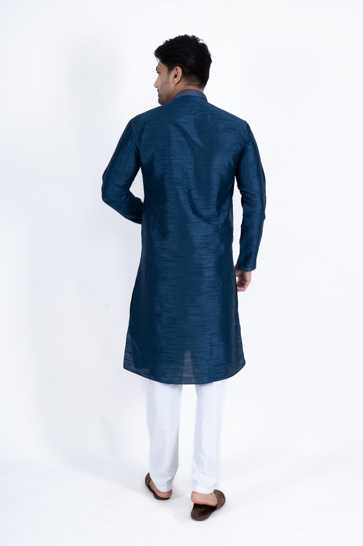 Fancy Kurta - Navy