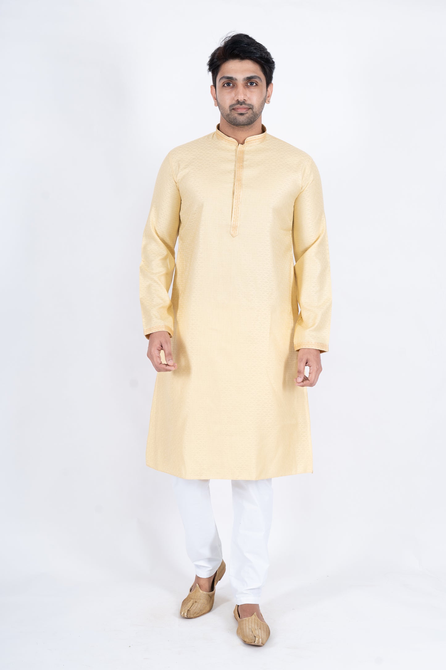 Fancy Kurta - Creme