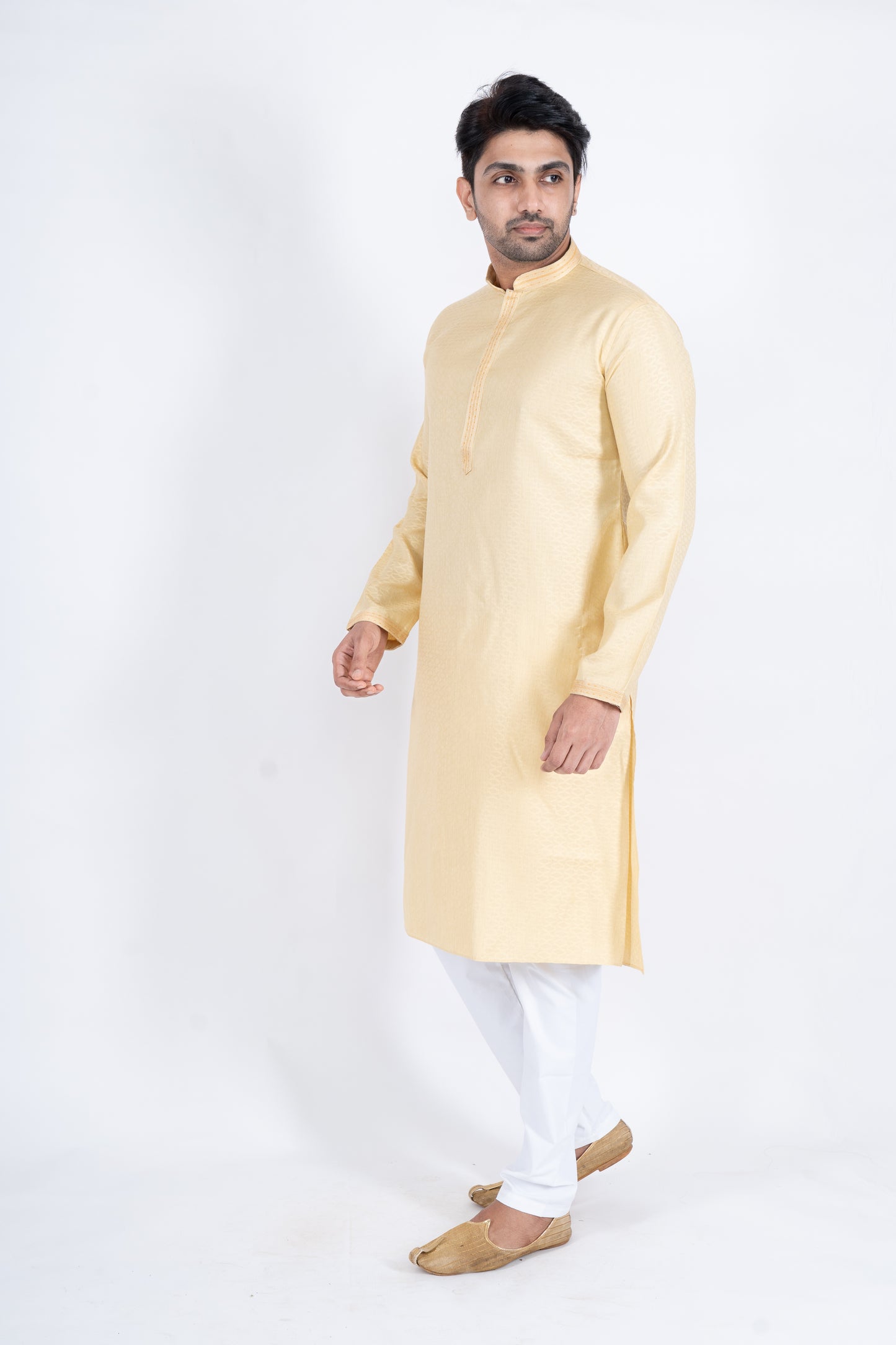 Fancy Kurta - Creme