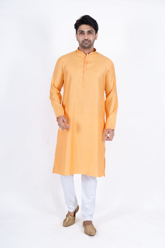 Fancy Kurta - Orange