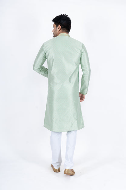 Fancy Kurta - Mint Green