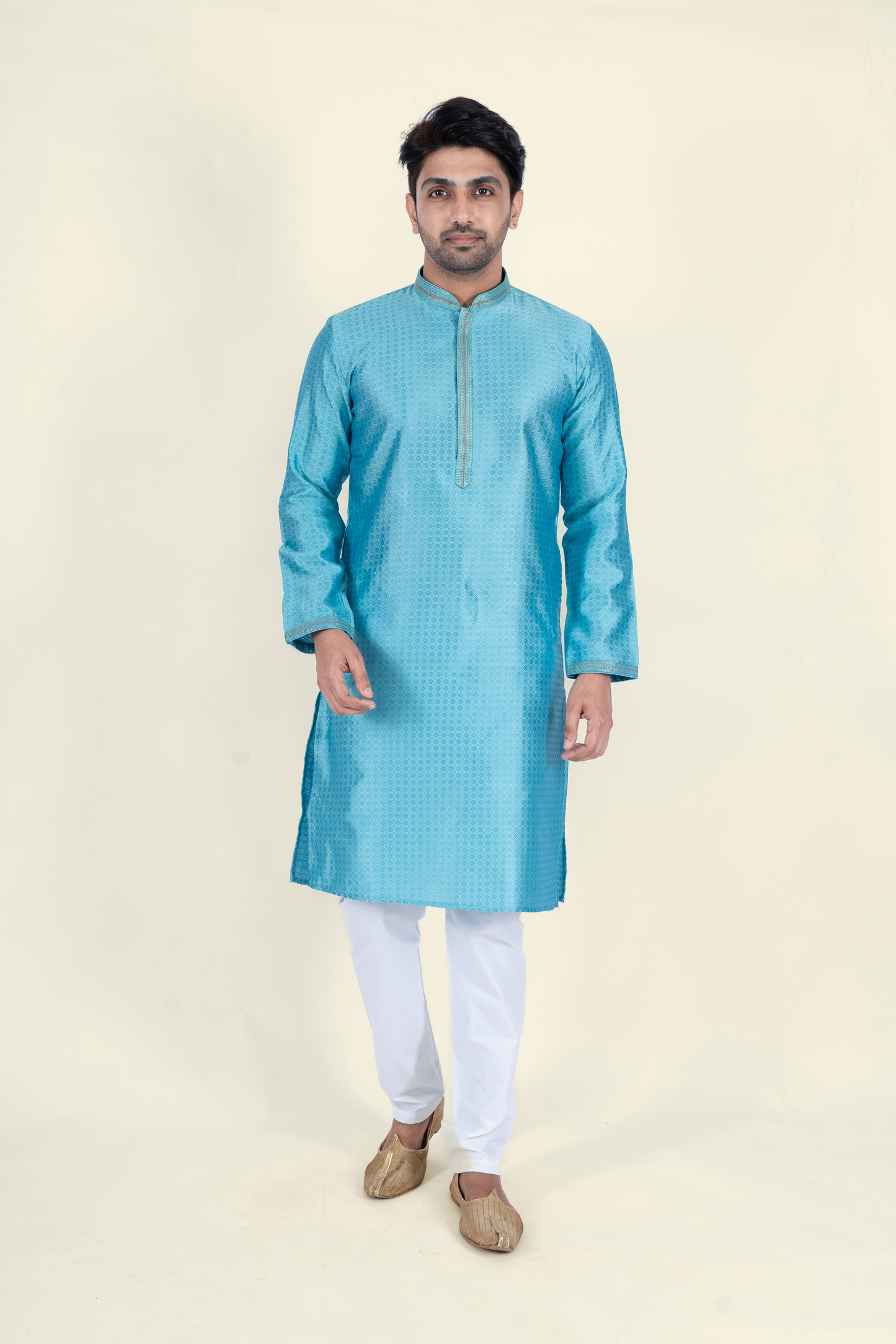 Fancy Kurta - Sky Blue